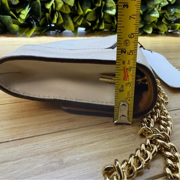 SANDRO PARIS Lou PM Ecru Crossbody Bag - Picture 9 of 10